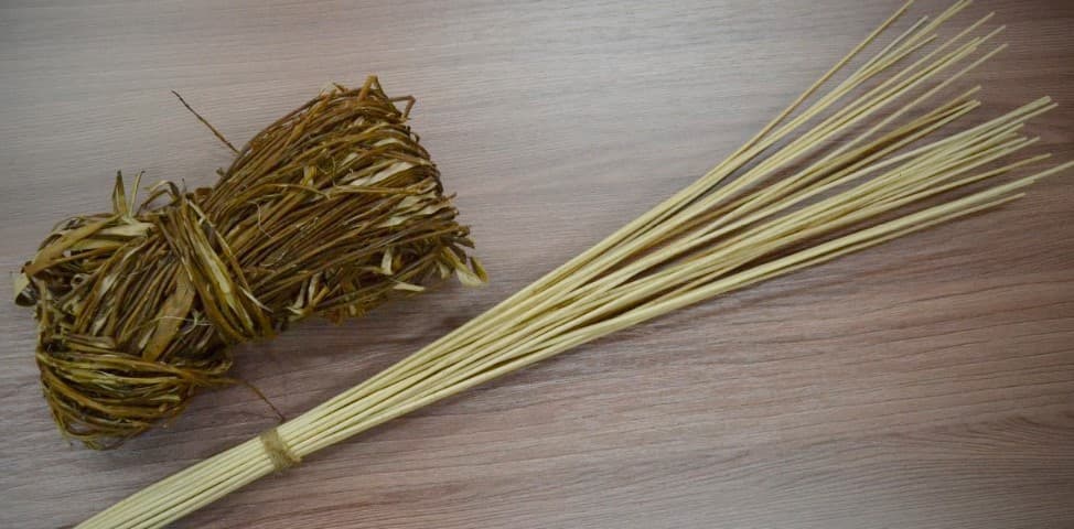 Ивовый веник для вибрационного массажа