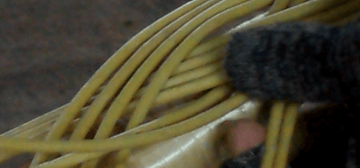 Плетёные корзины из ивовой лозы